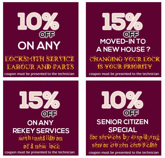 Oak Park Lock And Key, Oak Park, IL 708-303-9312 - coupon-N-32